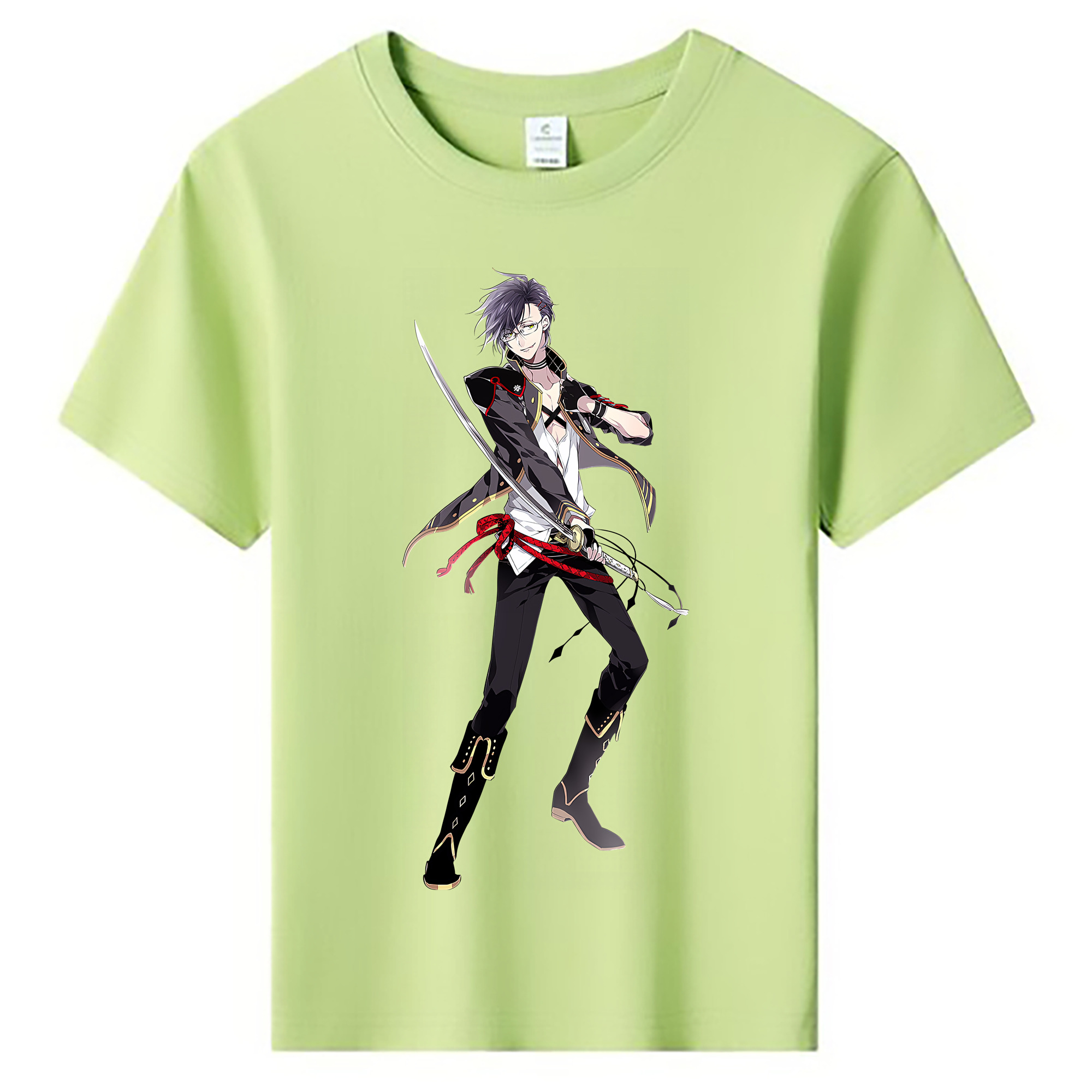 （画像用） 刀剣乱舞 Touken Ranbu 綿100％キッズTシャツ（フロントプリント）